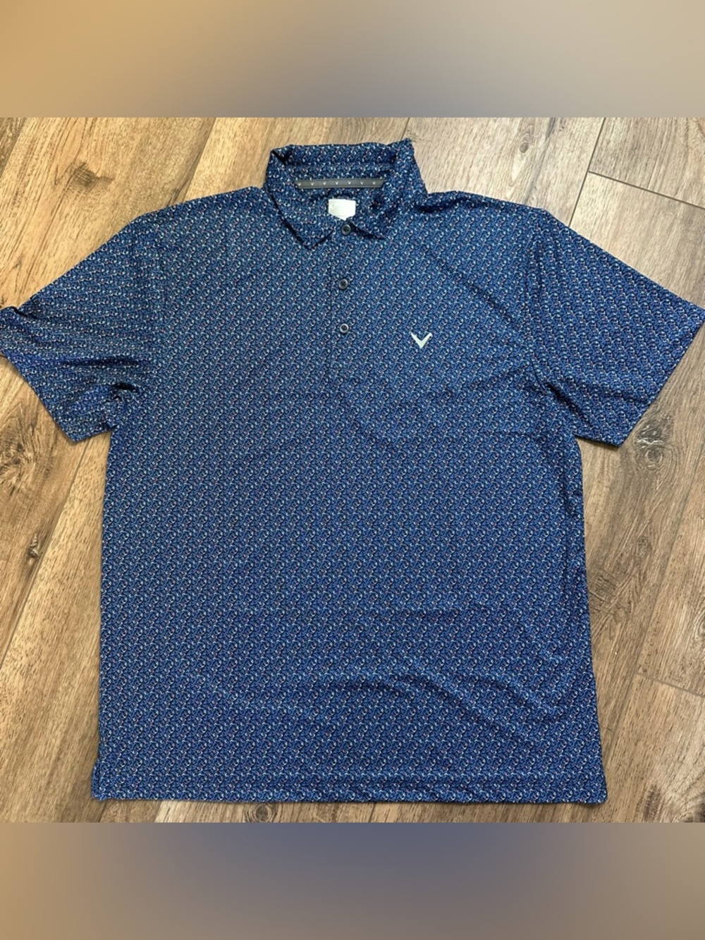 NEW! Callaway Men’s Polo Shirt, Golf, Active, Opti-Dry, Large